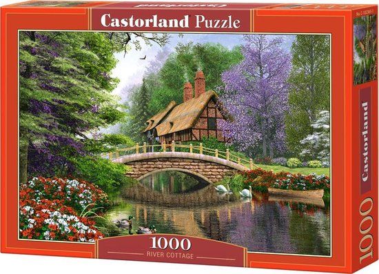 Castorland River Cottage Legpuzzel - 1000 Stukjes