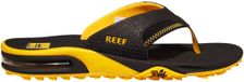 Reef Fanning Pregame heren teenslippers - Black/Yellow