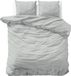 Sleeptime Flanel Jason Dekbedovertrekset Lits-Jumeaux 240x200/220 Grijs