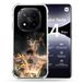 Cokitec Xiaomi Redmi Note 14 Pro Plus 5G Manga One Piece Ace Zwart Versterkte hoes