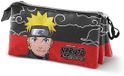 Karactermania Naruto Shippuden Triple Pocket Clouds Etui Gris Homme