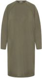 b.young BYPUSTI LS PLEAT DRESS Dames Mini jurk XXL Kalamata