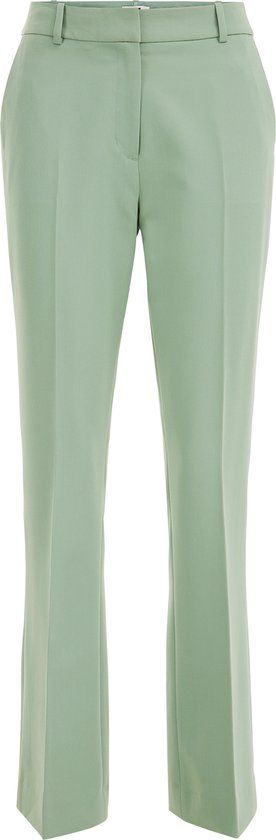 WE Fashion flared pantalon pastel green | Women's size M (40) | 2024 Spring/Summer collection