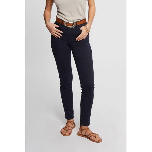 Morgan slim fit jeans marineblauw