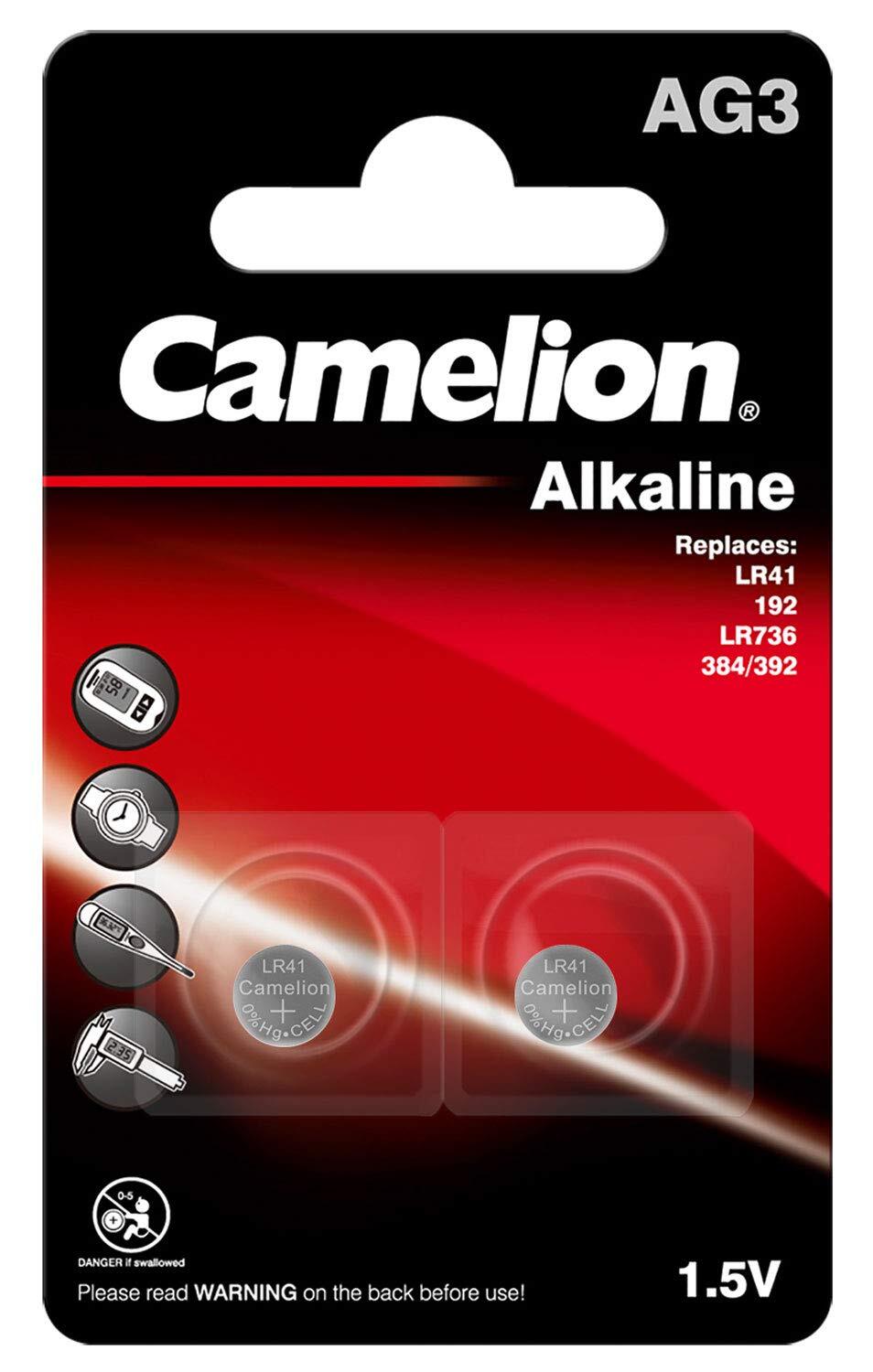 Camelion Alkaline 0% Mecury AG3 15V blister 2