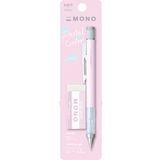 Tombow MONO Graph en MONO gum, 0,5 mm, roze