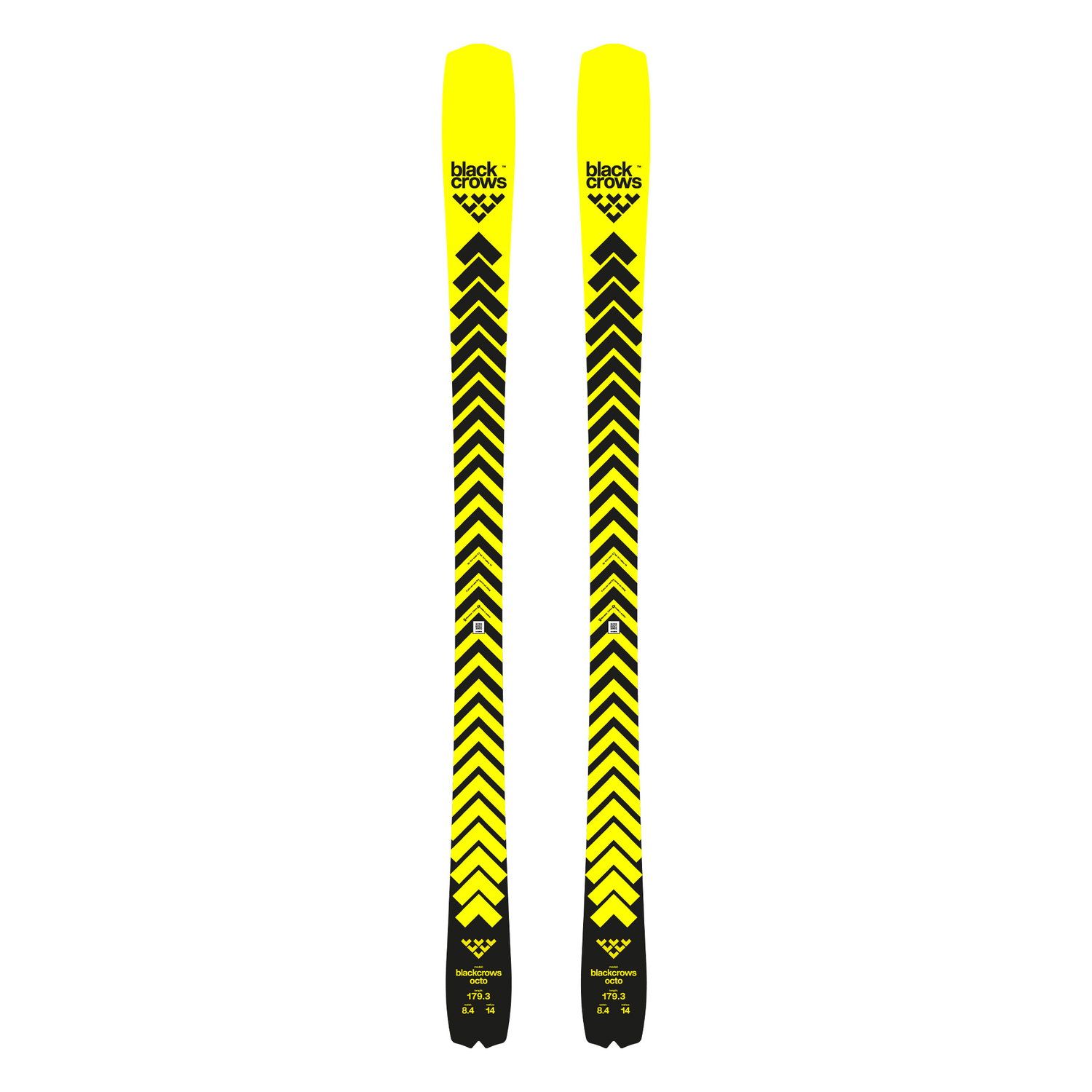 Black Crows Octo All Mountain Ski's (173cm - Geel)