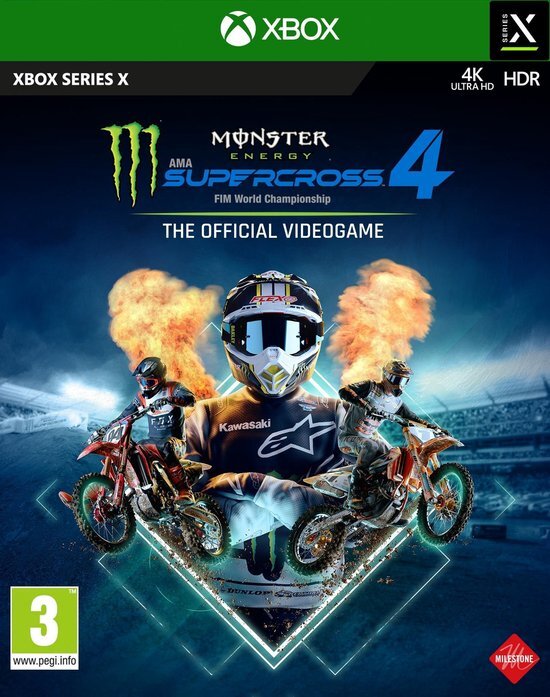 Milestone Monster Energy Supercross The Official Videogame 4 Xbox Series X Game