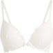 Hunkemöller Dames Lingerie Voorgevormde push-up beugel bh Marine - Wit - maat A85
