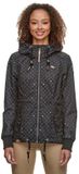 Ragwear Parka Danka Dots Noir à Pois Polyester XS Femme