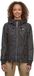 Ragwear Damesjas Danka Dots Parka Zwart Gestipt Polyester XS