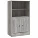 VidaXL Hoge kast, grijs Sonoma, 60x35,5x103,5 cm, houtvezel
