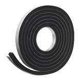 Frost King R734H Spons Rubber Foam Tape 3/10,2 cm B X 7/40,6 cm H X 10' L, Zwart