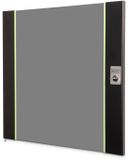Digitus DN-19 DOOR-12-U-SW 19 inch Doorkijkdeur voor patchkast 12 HE Zwart