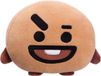 Aurora kussen Line Friends BT21 Shooky 29 cm pluche bruin