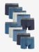 Next Heren Set van 10 Boxershorts met A-voorkant - Blauw