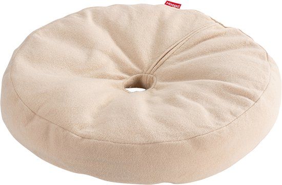 Hoopo® Donut Kattenbed - Nude - 60x60x12 cm