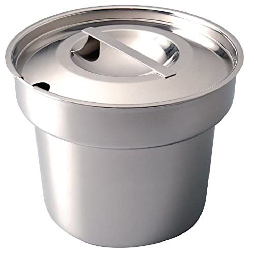 Vogue Bain Marie Pot - 7 pint - RVS - Met deksel