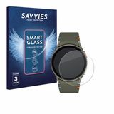 Savvies 3 Stuks Screenprotector voor Samsung Galaxy Watch 6 / 7 / 8 (40 mm) - Transparant
