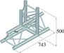 ALUTRUSS TRILOCK 6082AT-37 T-pièce à 3 voies