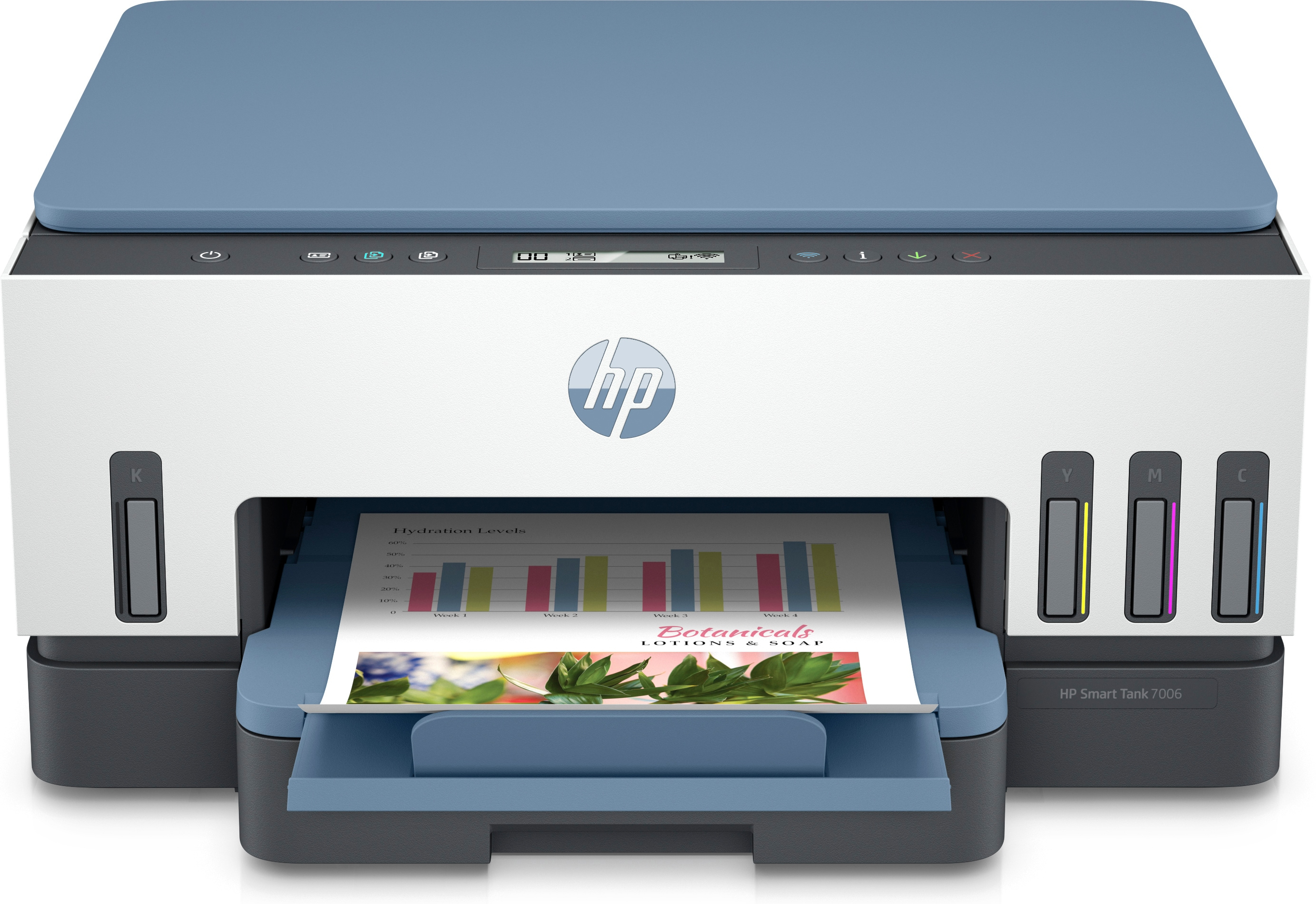 HP HP Smart Tank 7006 Draadloos All-in-One Kleur Printer, Two-sided printing; Copier, Scanner