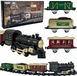 WOOPIE Train à vapeur classique XXL avec lumière et son | Set de train pour enfants