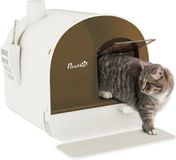 PawHut Kattenbak - PP - 43x44x47cm - Wit