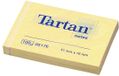 Tartan Notes Haftnotizen, 76×76 mm, lichtgeel, 12 blokken