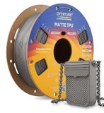 Matte TPU Filament 1 kg 1,8 mm Gris sidéral mat