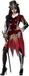 ATOSA Rode voodoo heks outfit voor dames - M/L