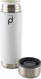Pioneer by Grunwerg Vacuum Thermosbeker 0,35L - Wit - RVS