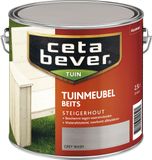 CetaBever Steigerhoutbeits Greywash 2,5L