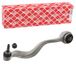 Febi Bilstein trekstang met hydrolager, scharnier en borgmoer Vooras links | Compatibel met: BMW 6, 6 Cabriolet