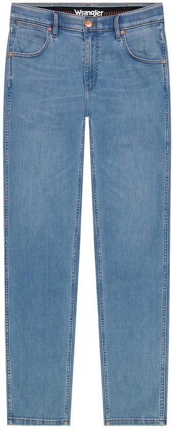 Wrangler Greensboro Heren Regular Straight-fit Jeans Tabacco Ice