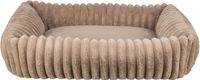 Trixie Hondenmand Lonni Ribfluweel Hoekig Lichtbruin 65x50 cm