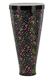 GEWA Liberty Timbau Stackable Drums - Diameter: 12" (30,5 cm) - Hoogte 23,5" (60 cm) - Patroon: Crazy Neon