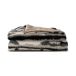 Sagaform Plaid Alba 130x170 cm Gris-noir-blanc