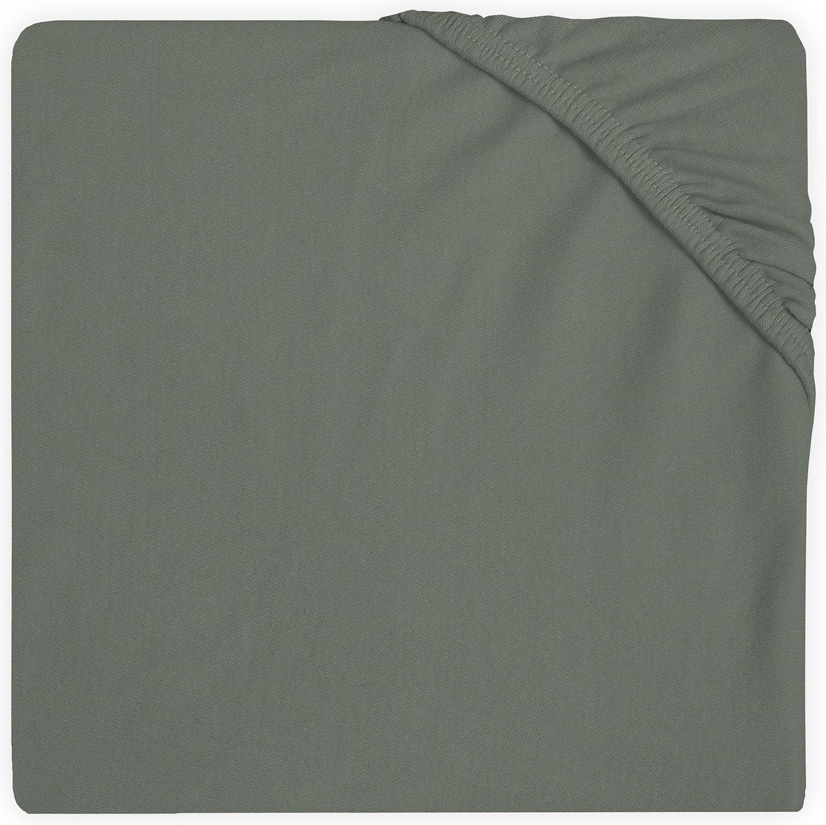 Jollein Hoeslaken jersey 40x80/90cm ash green