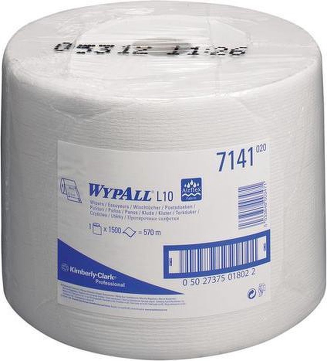 Kcp Wypall* Poetsdoeken grote rollen L10 (rol 1500 vel)