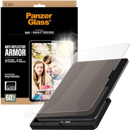 PanzerGlass Anti-Reflective Armor Screen Protector iPad Air 11"