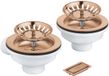 GROHE Afvoerset voor spoelbak, geborsteld Warm Sunset 40997DL0
