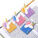 Set Puckator Boekenleggers Set Magnetisch - Unicorn Magic/Magische Eenhoorn - Blauw&Roze&Paars&Geel - 8x3cm