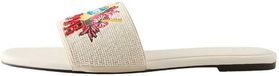 Next - Dames - Forever Comfort® Fanta-muiltjes met versieringen - Wit