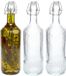 Secret de Gourmet Beugelfles / Weckfles - 3x - transparant glas - luchtdicht - 1 liter - waterfles
