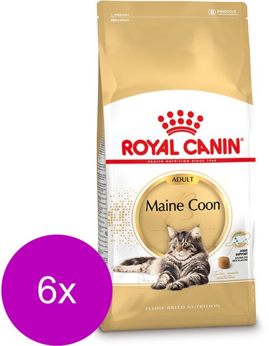 Royal Canin Fbn Mainecoon Adult - Kattenvoer - 6 x 400 g