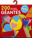 200 gommettes autocollantes géantes