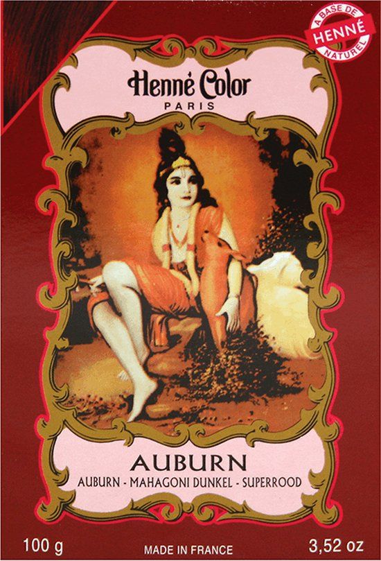 Henne Colour Henne Color Henna Poeder Auburn - 100g