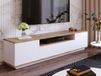 FRIZA Meuble tv-hifi 3 portes battantes pin blanc