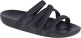 Crocs Splash Strappy Sandal 208217-001 Dames Zwart Platte sandalen Maat 36/37