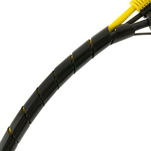 SeKi Spiraalband 1,5-10 mm 20 meter zwart